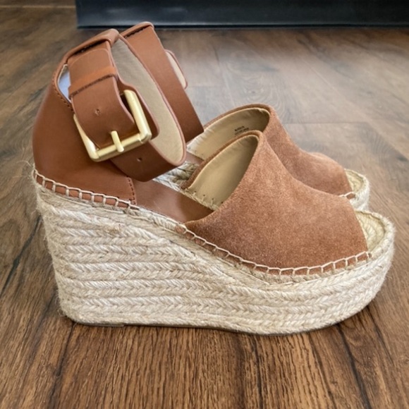 Marc Fisher Shoes - Marc Fisher Adalyn Espadrille Wedge Sandals 6.5